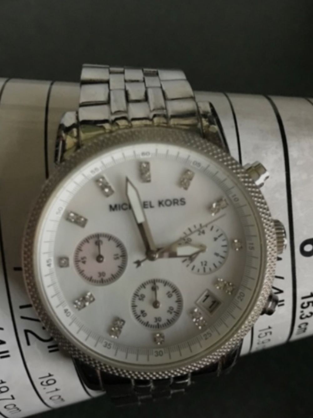 Michael Kors Ritz Silver-tone Womenโs Watch MK-5020